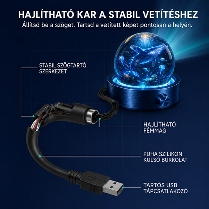 🌎ZBFBKSB® 2026 PRO MAX 5D intelligens világprojektor 🌎 Több mint 100 magával ragadó világ létrehozása Bluetooth vezérléssel és hangeffektekkel