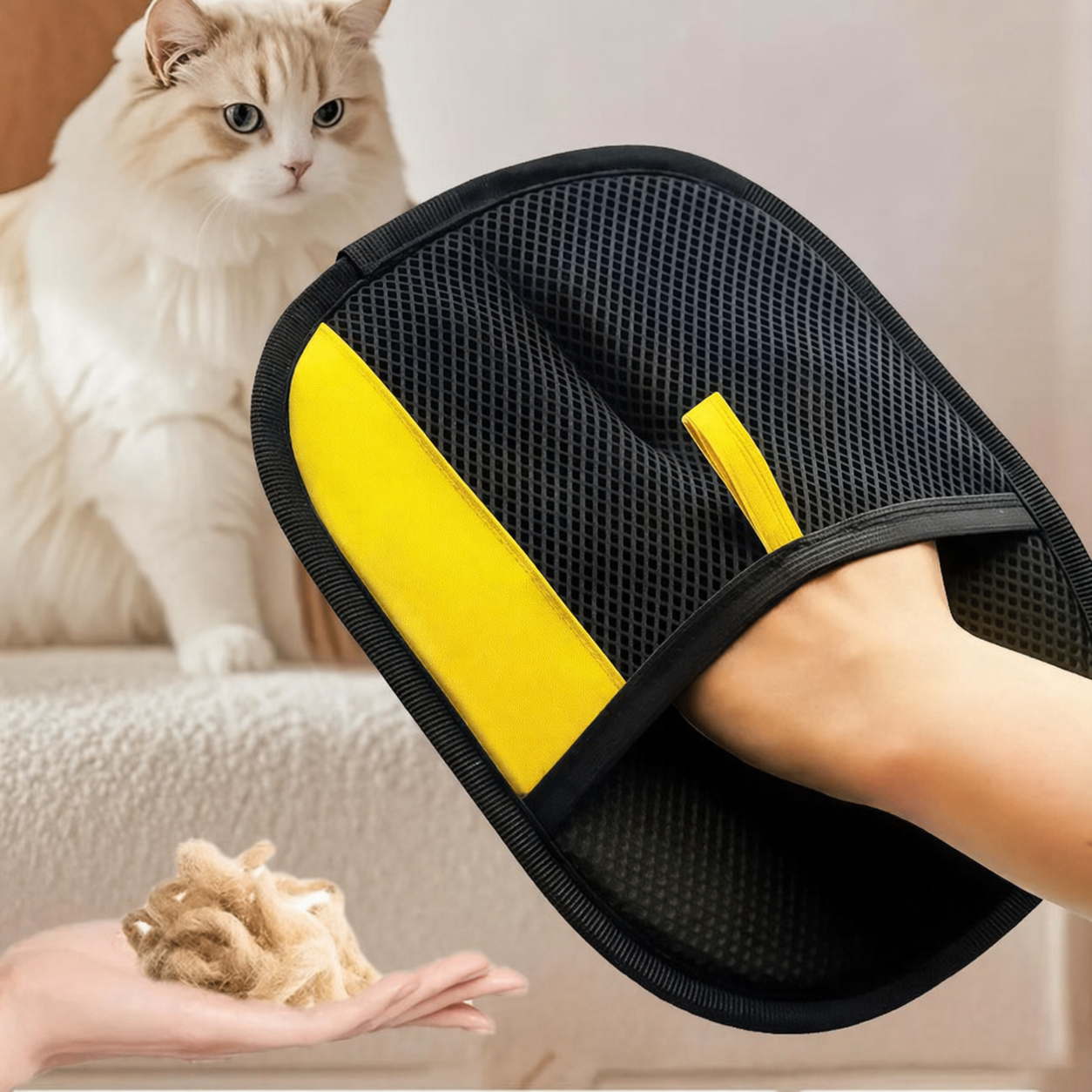 Pet Hair Remover Glove - Buy 1 Get 1 Free
