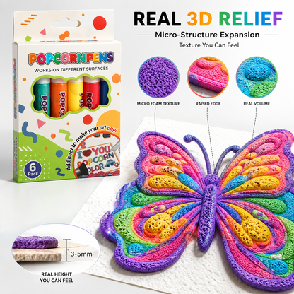 🔥 𝓨𝓬𝓬𝓼𝓲𝓒𝓪𝓷® 3D Relief Art Pen – Turn Flat Drawings Into Touchable 3D Art